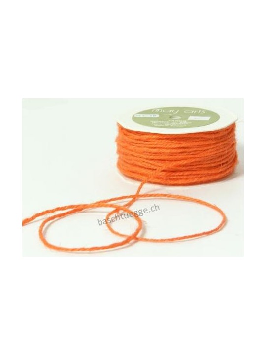 Burlap String - Orange