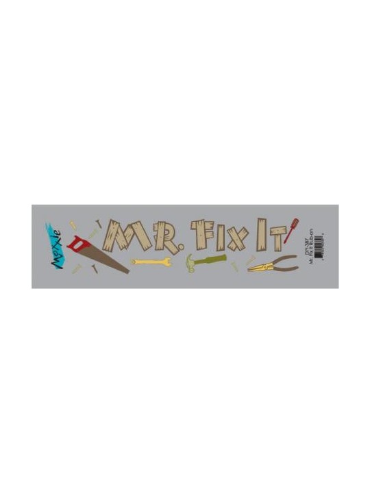 Mr. Fix It Rub-on