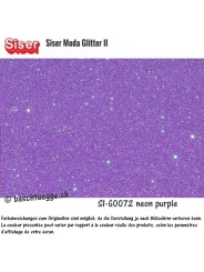 Moda Glitter 2 - neon purple