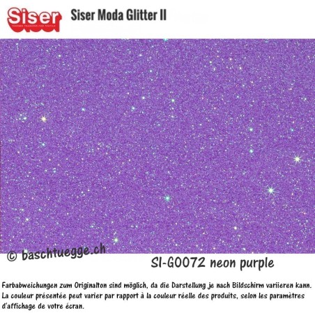 Moda Glitter 2 - neon purple