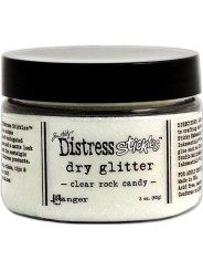 Distress Stickles Dry Glitter - Clear Rock Candy
