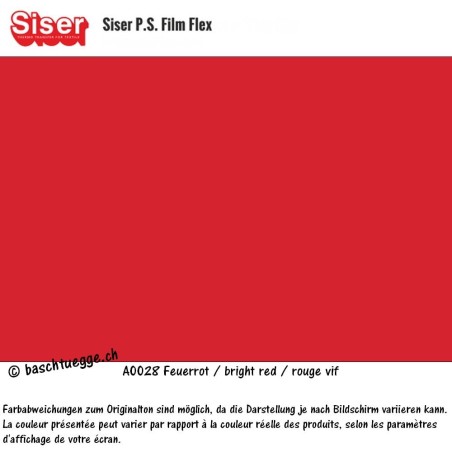P.S. Film - bright red