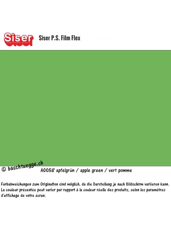 P.S. Film - apple green