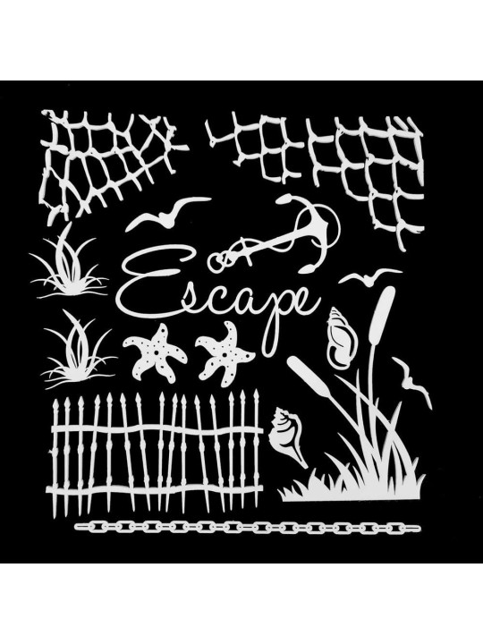 Archival Chipboard  - Escape White