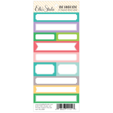 Live Laugh Love - Small Blank Labels