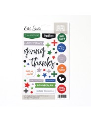 Giving Thanks - Puffy Stickers