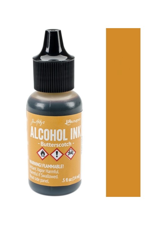 Alcohol Ink - butterscotch