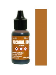 Alcohol Ink - caramel