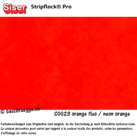 Stripflock Pro - orange fluo