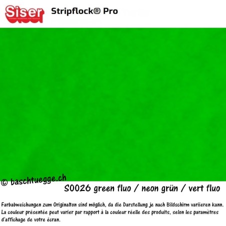 Stripflock Pro - green fluo
