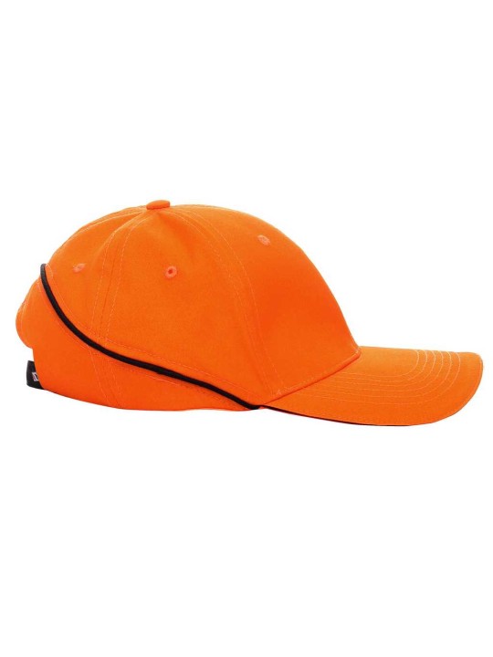 Caps Pilot- orange / grey