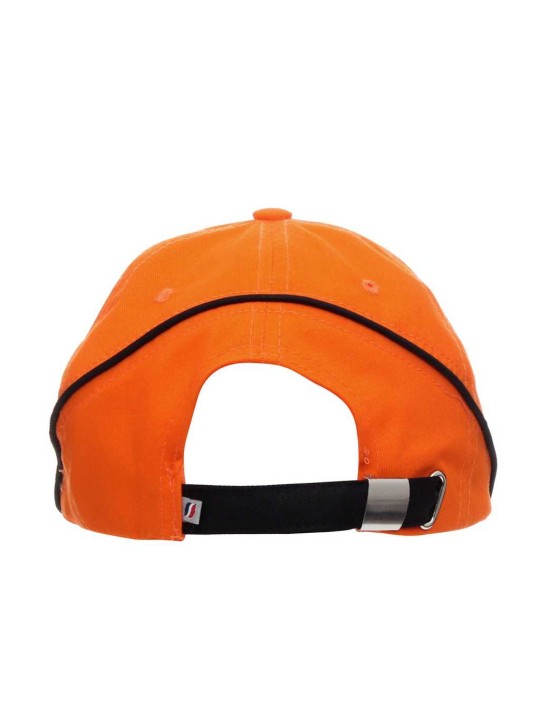 Caps Pilot- orange / grey