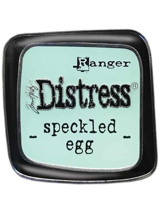 Distress Enamel Collector Pin - Speckled Egg