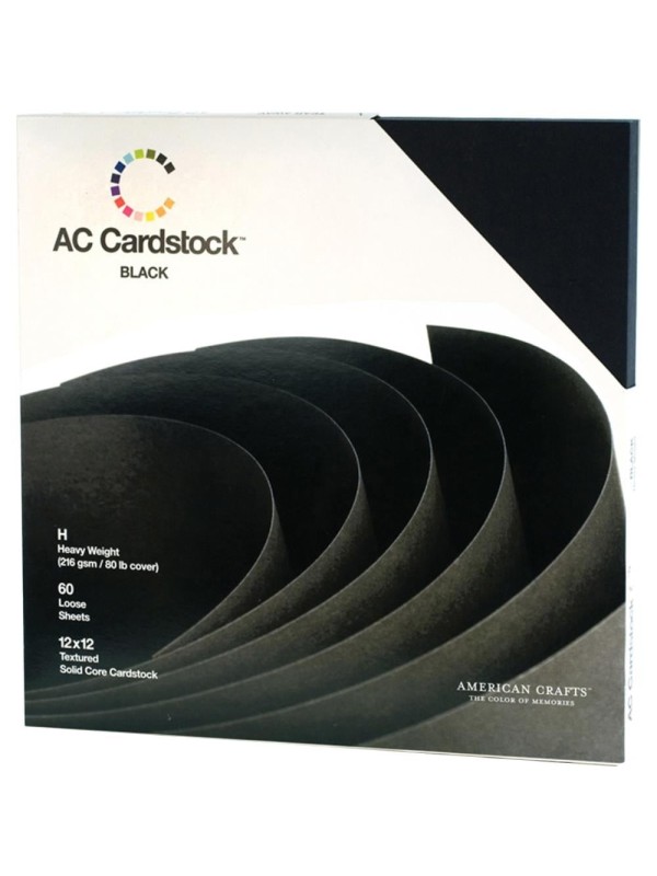 Black Cardstock Pack