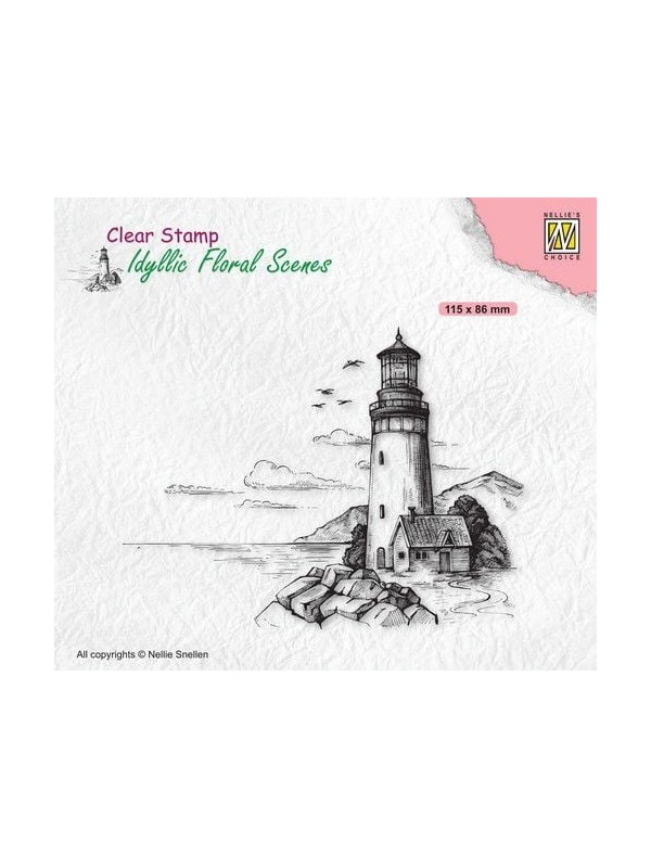 Clear Stamp - Light house