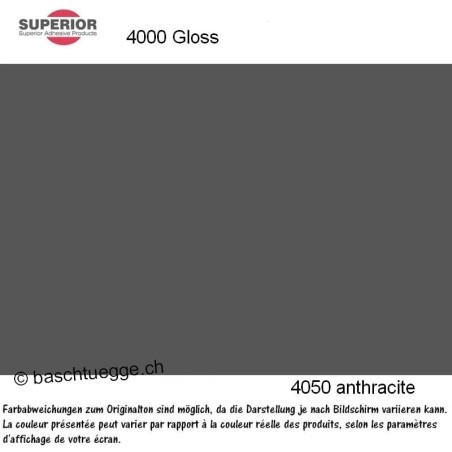 Vinylfolie glanz 4000 - anthracite