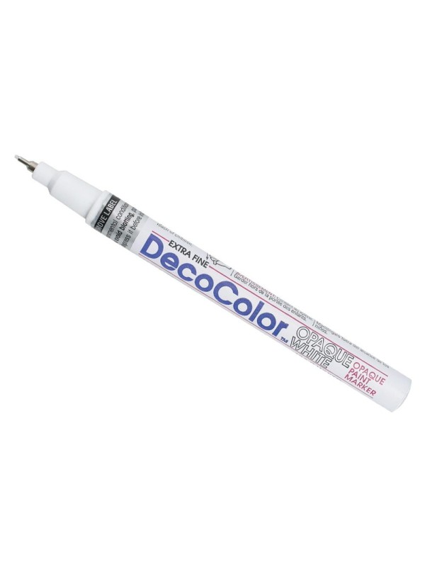 Decocolor Extra Fine Paint Marker - Opaque White