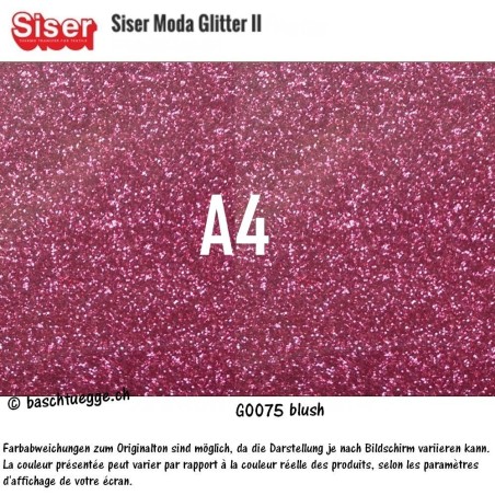 Moda Glitter 2 - blush - A4