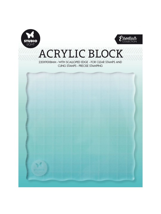 acrylic block with grid Nr 4