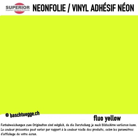 Vinylfolie matt - lemon yellow