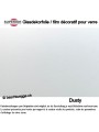 Glasdekorfolie - Dusty