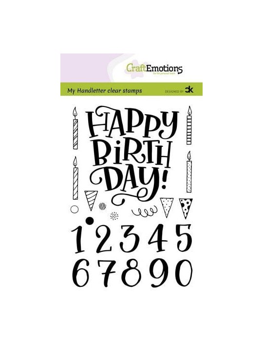 Clear Stamp - Happy Birthday