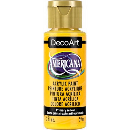 Americana Acrylic Paint - Primary Yellow