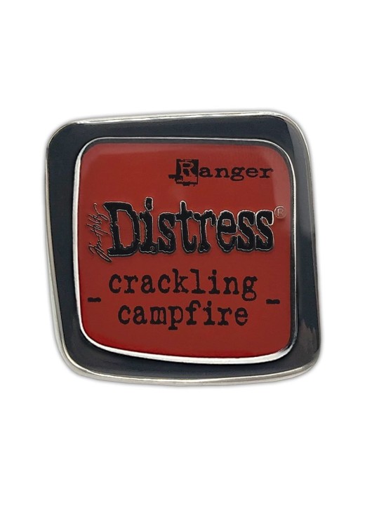 Distress Enamel Collector Pin - Crackling Campfire