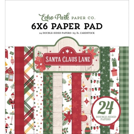 Santa Claus Lane - Paper Pad 6x6