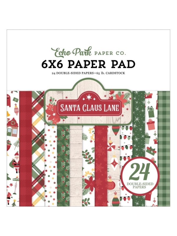 Papers for you Father Christmas 30.5*30.5cm - 12 feuilles double face 180g