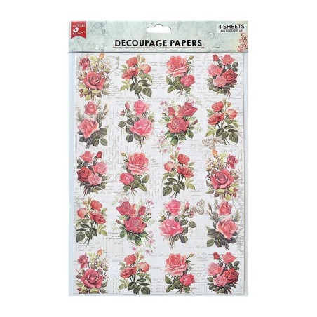Decoupage Paper - Rose Passion