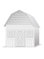 3D Chipboard Base Farmhouse