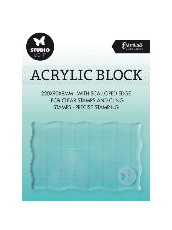 acrylic block with grid Nr 3