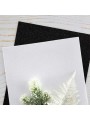 Glitter Foam Sheets - Black & White