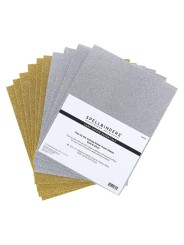 Glitter Foam Sheets - Gold & Silver