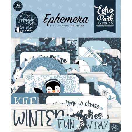 The Magic Of Winter Ephemera Cardstock Die-Cuts