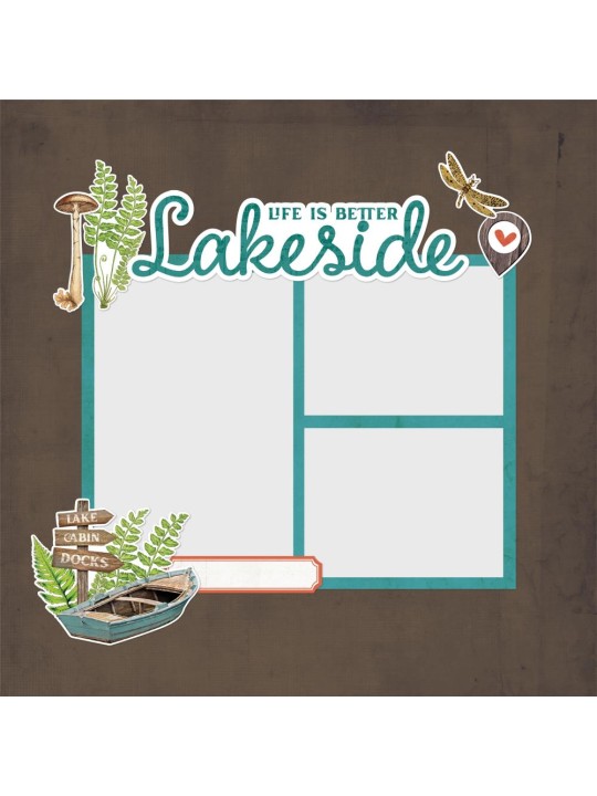 Vintage Lakeside Page Pieces