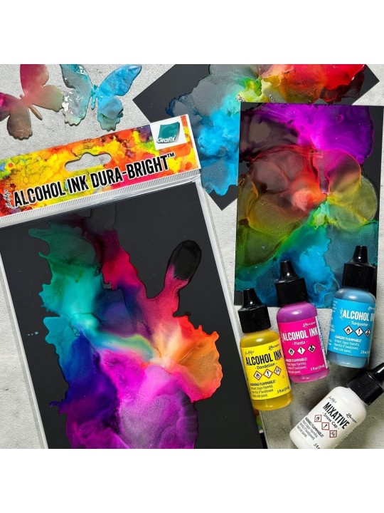 Alcohol Ink Surfaces Dura-Bright Black Opaque Matte