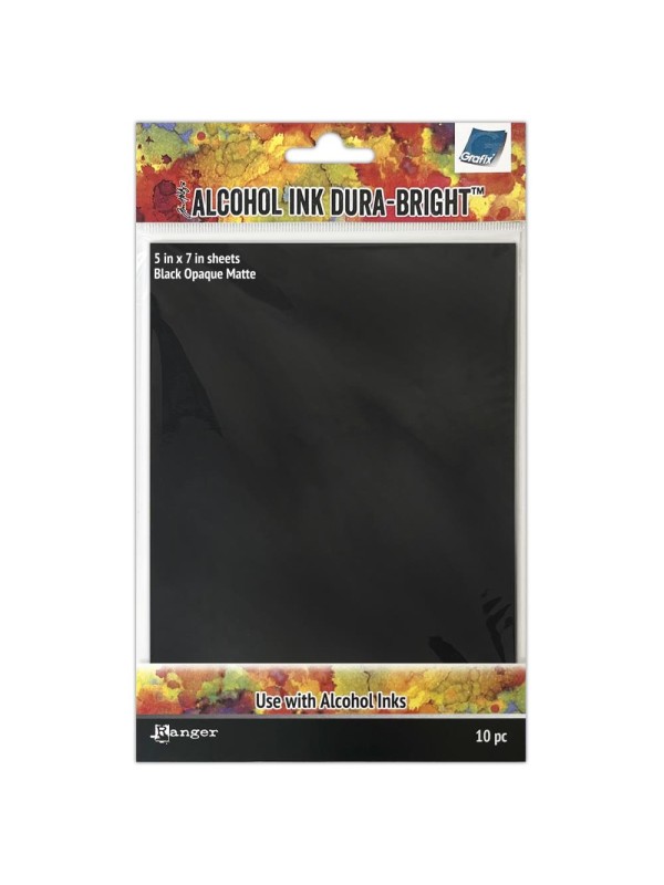 Alcohol Ink Surfaces Dura-Bright Black Opaque Matte