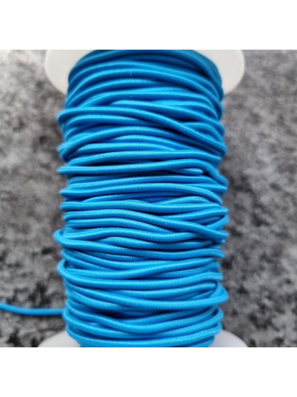 Gummizugschnur aqua blau