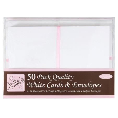 Cards and Envelopes A6 - white