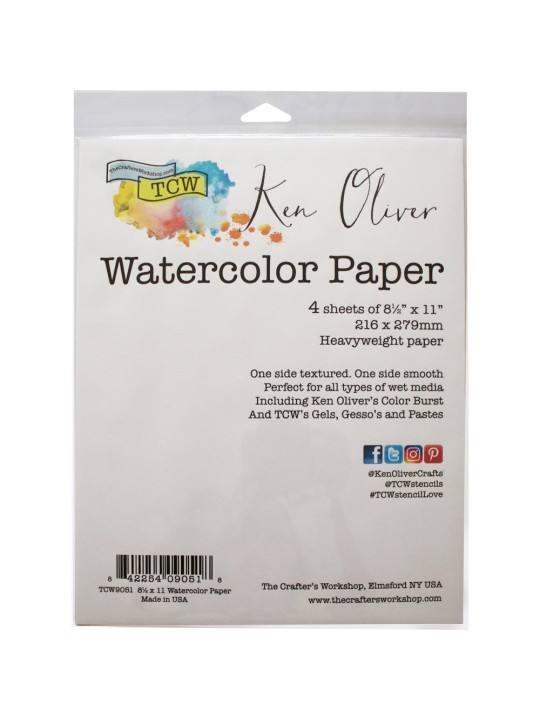 Ken Oliver Watercolor Paper Pack