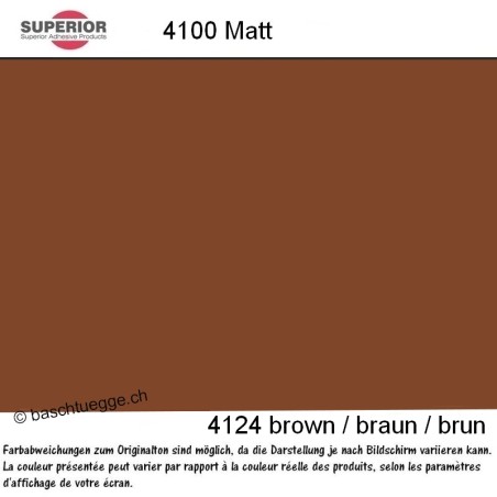 Vinylfolie matt 4100 - brown
