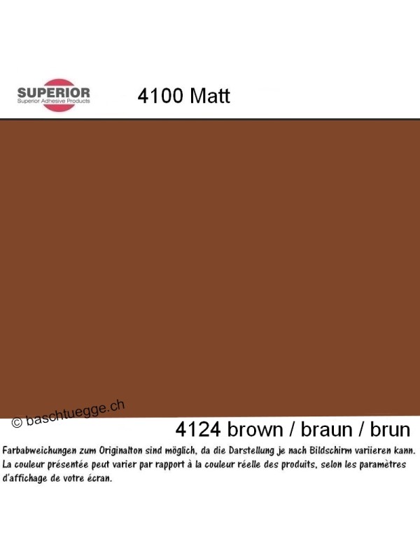 Vinylfolie matt 4100 - brown
