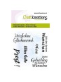 Clear Stamp - Alles Gute