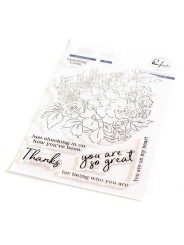 Stamp & Die & Stencil Combo - Handpicked Flowers