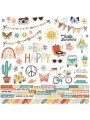Boho Sunshine Cardstock Stickers