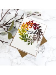 Stamp & Die Cut - Winter Foliage