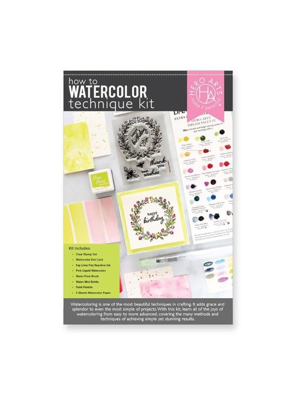 How To Watercolor Technique Kit