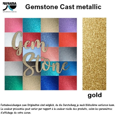 Gemstone Cast metallic - gold